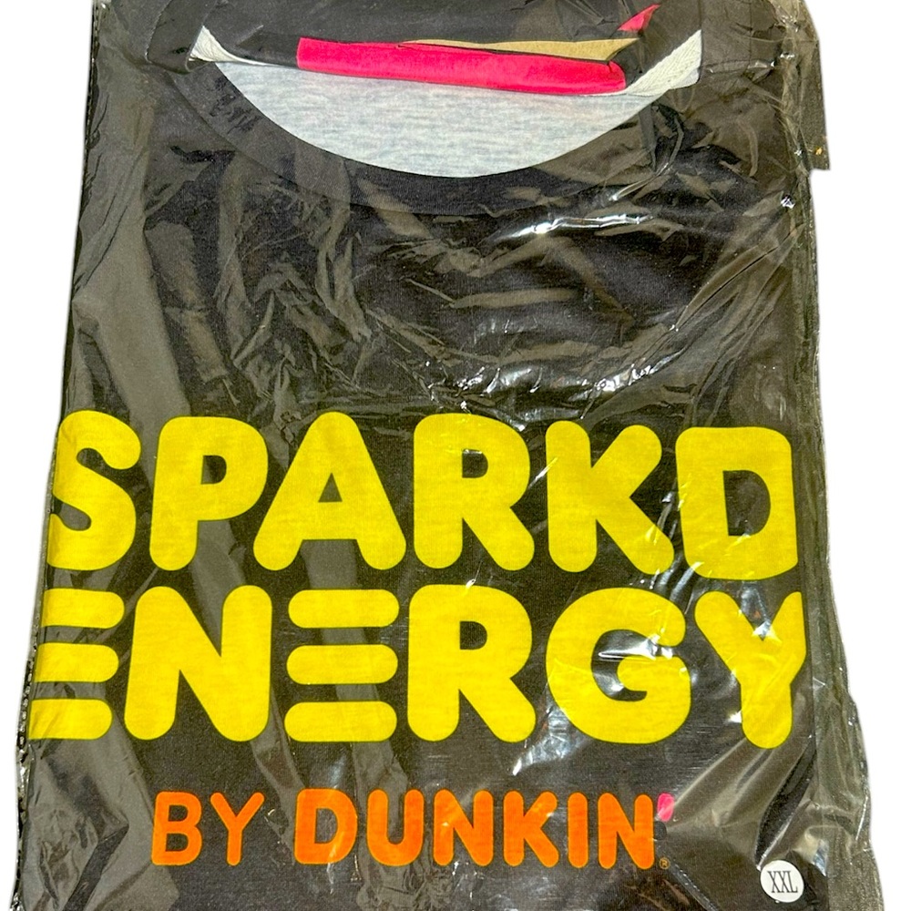 Sparked Energy Dunkin' Donuts Shirt XXL Sealed